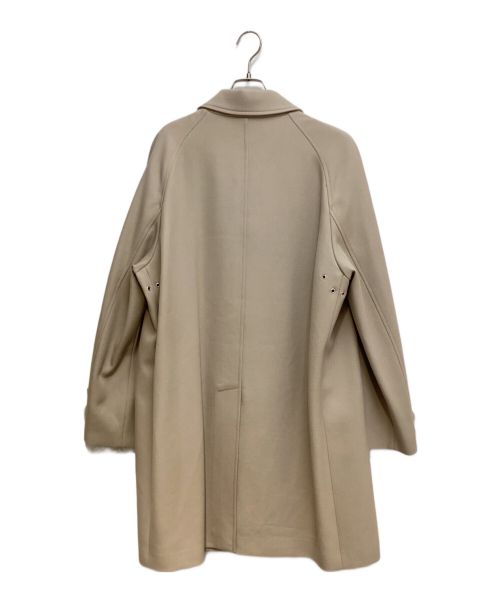 Maison Margiela（メゾンマルジェラ）Maison Margiela (メゾンマルジェラ) 18SS Raglan Sleeve Stencil Collar Coat（ラグランスリーブステンカラーコート） ベージュ サイズ:50の古着・服飾アイテム