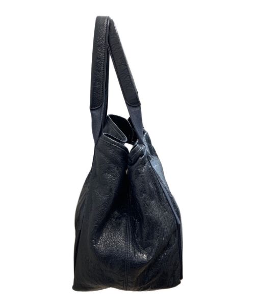 BALENCIAGA（バレンシアガ）BALENCIAGA (バレンシアガ) ハンドバッグ ネイビーの古着・服飾アイテム