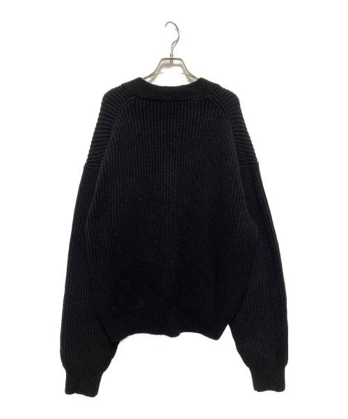 L'appartement（アパルトモン）L'Appartement (アパルトモン) チャンキーニットカーディガン ブラック サイズ:不明の古着・服飾アイテム