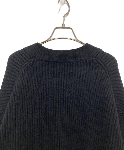 L'appartement（アパルトモン）L'Appartement (アパルトモン) チャンキーニットカーディガン ブラック サイズ:不明の古着・服飾アイテム