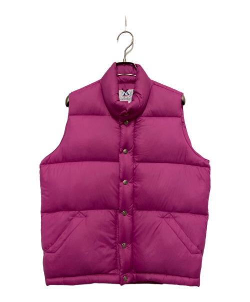 GERRY（ジェリー）GERRY (ジェリー) ダウンベスト パープル サイズ:Sの古着・服飾アイテム