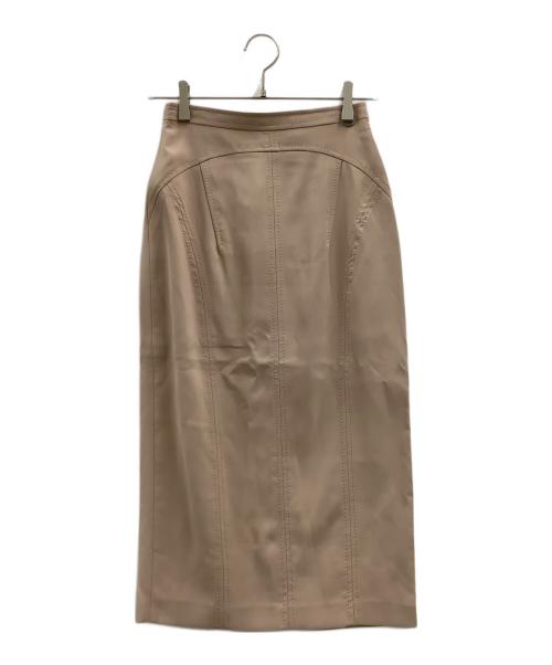 N°21（ヌメロヴェントゥーノ）N°21 (ヌメロヴェントゥーロ) N°21　バッグスリット タイトスカート ピンク サイズ:38の古着・服飾アイテム