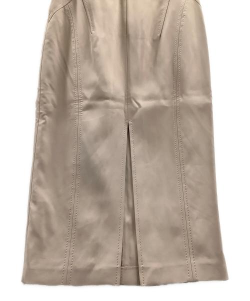 N°21（ヌメロヴェントゥーノ）N°21 (ヌメロヴェントゥーロ) N°21　バッグスリット タイトスカート ピンク サイズ:38の古着・服飾アイテム