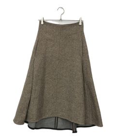 中古・古着通販】PRADA (プラダ) スカート ブラウン サイズ:40
