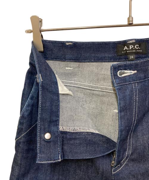 A.P.C.（アーペーセー）A.P.C. (アーペーセー) デニムパンツ インディゴ サイズ:SIZE 24の古着・服飾アイテム