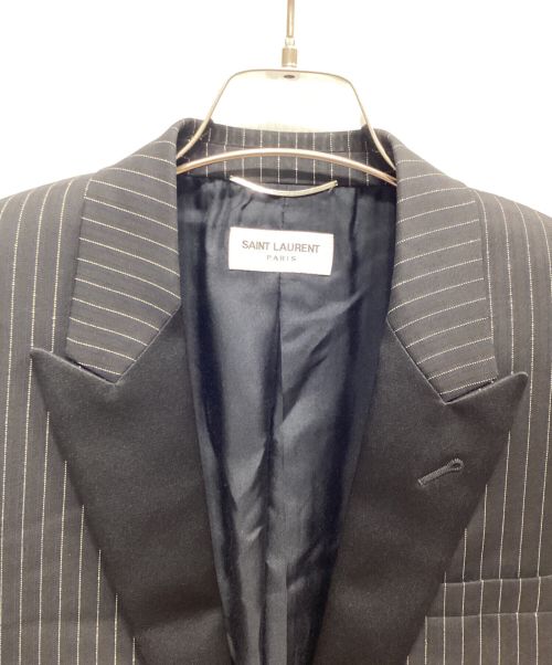 Saint Laurent Paris（サンローランパリ）Saint Laurent Paris (サンローランパリ) スモーキングジャケット ブラック サイズ:46の古着・服飾アイテム