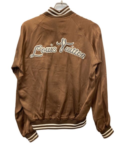 LOUIS VUITTON（ルイ ヴィトン）LOUIS VUITTON (ルイ ヴィトン) バックロゴスタジャン ブラウン サイズ:46の古着・服飾アイテム