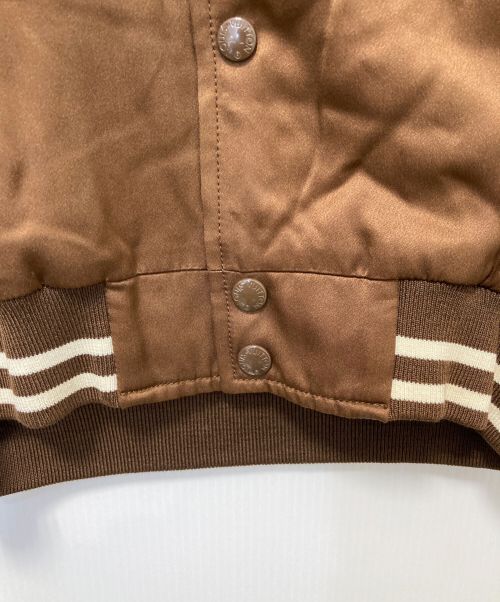 LOUIS VUITTON（ルイ ヴィトン）LOUIS VUITTON (ルイ ヴィトン) バックロゴスタジャン ブラウン サイズ:46の古着・服飾アイテム