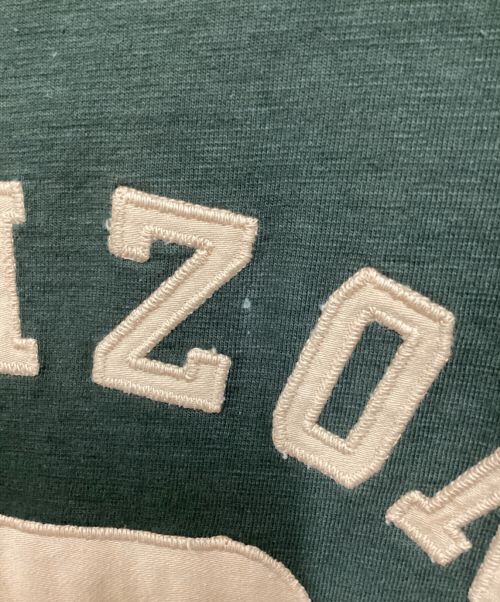 45R（フォーティファイブ・アール）45R (フォーティーファイブアール) でこぼこ天竺の908水平線Tシャツ グリーン サイズ:1の古着・服飾アイテム