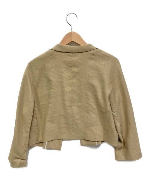 ANAYI（アナイ）ANAYI (アナイ) リネン混ジャケット ベージュ サイズ:36の古着・服飾アイテム