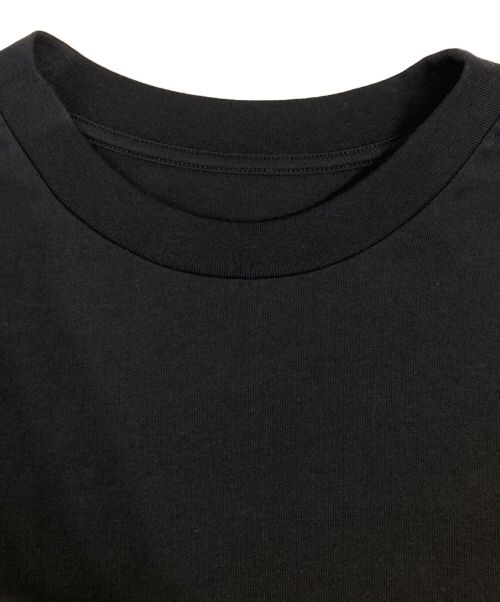 MM6 Maison Margiela（エムエムシックスメゾンマルジェラ）MM6 Maison Margiela (エムエムシックス メゾンマルジェラ) ロゴTシャツ ブラック サイズ:Sの古着・服飾アイテム
