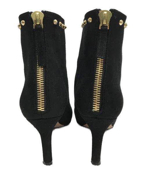 PELLICO（ペリーコ）PELLICO (ペリーコ) スタッズショートブーツ ブラック サイズ:37の古着・服飾アイテム