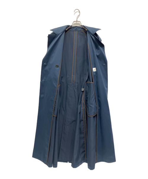 6(ROKU) BEAUTY&YOUTH（ロク ビューティーアンドユース）6(ROKU) BEAUTY&YOUTH (ロク ビューティーアンドユース) BIG TRENCH COAT ネイビー サイズ:38の古着・服飾アイテム