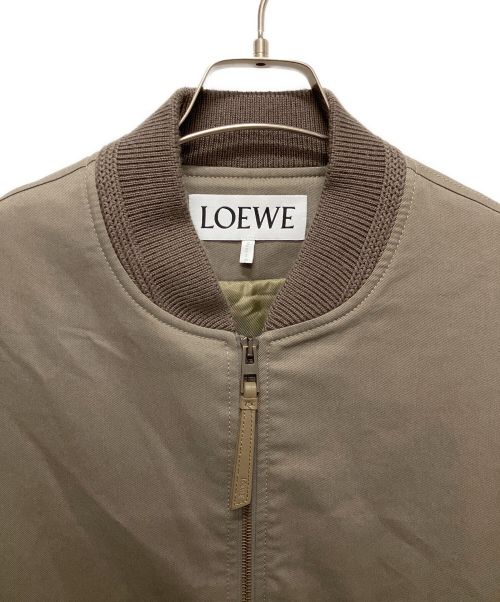 LOEWE（ロエベ）LOEWE (ロエベ) コットンボンバージャケット カーキ サイズ:48の古着・服飾アイテム