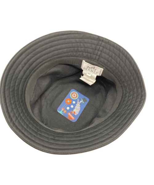 HERMES（エルメス）HERMES (エルメス) ボブ・フレッド・H・サークル ハット サイズ:60の古着・服飾アイテム