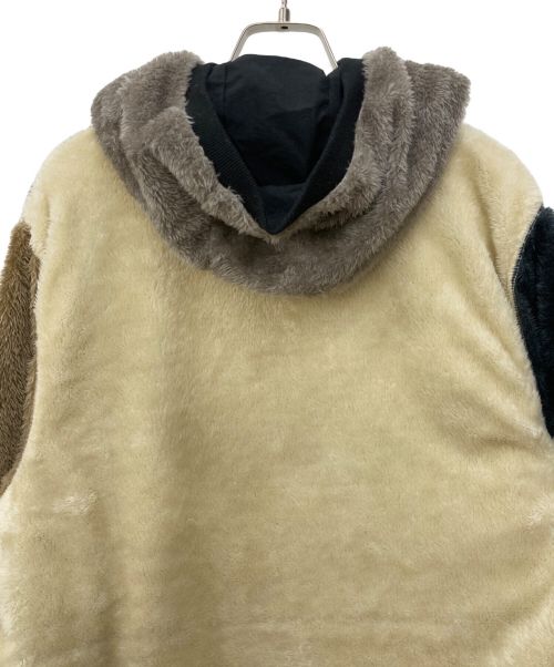 GYM MASTER（ジムマスター）GYM MASTER (ジムマスター) リバーシブルボアｘタスロンフードJKT アイボリー サイズ:Lの古着・服飾アイテム