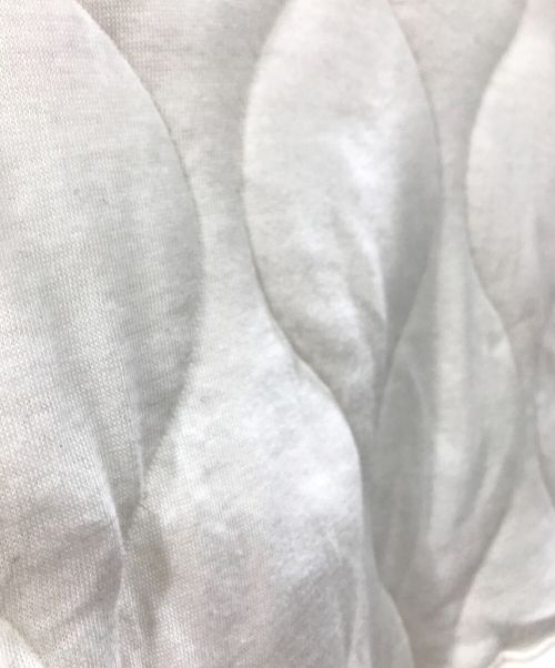 BAL（バル）BAL (バル) QUILTING HOODED SWEAT SHIRT ホワイト サイズ:Mの古着・服飾アイテム