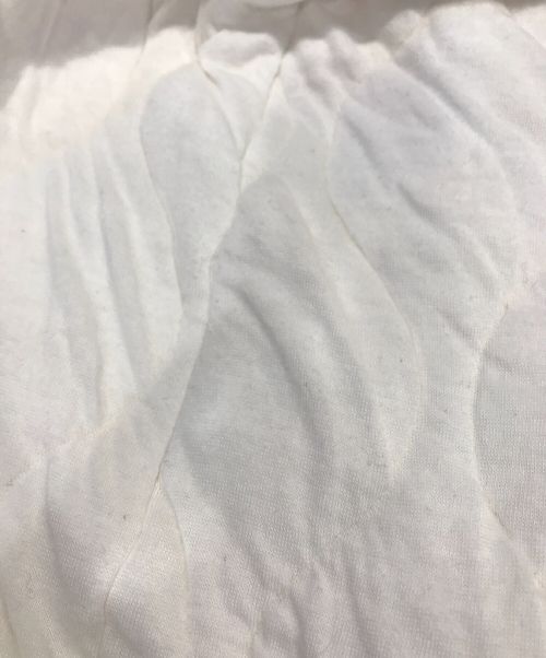 BAL（バル）BAL (バル) QUILTING HOODED SWEAT SHIRT ホワイト サイズ:Mの古着・服飾アイテム