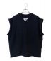 MM6 Maison Margiela（エムエムシックス メゾンマルジェラ）の古着「カレンダータグロゴニットベスト」｜ブラック