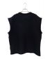 MM6 Maison Margiela (エムエムシックス メゾンマルジェラ) カレンダータグロゴニットベスト ブラック サイズ:M 未使用品：40000円
