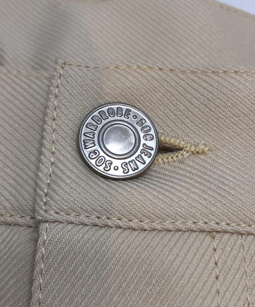 Soe（ソーイ）Soe (ソーイ) ランチャージーンズ/RANCHER JEANS イエローの古着・服飾アイテム