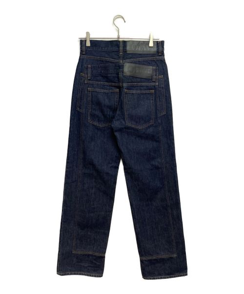LOEWE（ロエベ）LOEWE (ロエベ) 23SS Trompe l`oeil jeans(トロンプイユジーンズ) インディゴ サイズ:44の古着・服飾アイテム