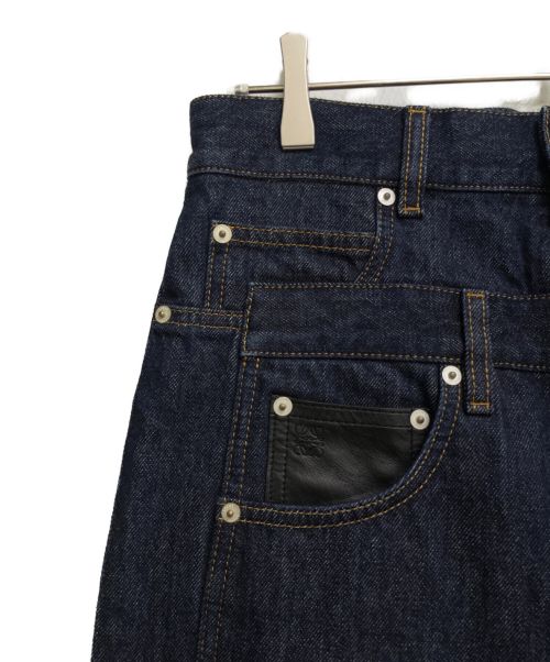 LOEWE（ロエベ）LOEWE (ロエベ) 23SS Trompe l`oeil jeans(トロンプイユジーンズ) インディゴ サイズ:44の古着・服飾アイテム