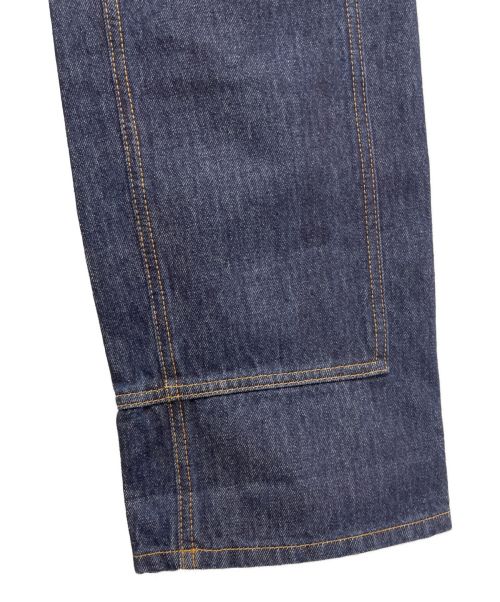 LOEWE（ロエベ）LOEWE (ロエベ) 23SS Trompe l`oeil jeans(トロンプイユジーンズ) インディゴ サイズ:44の古着・服飾アイテム