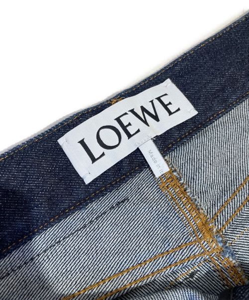 LOEWE（ロエベ）LOEWE (ロエベ) 23SS Trompe l`oeil jeans(トロンプイユジーンズ) インディゴ サイズ:44の古着・服飾アイテム