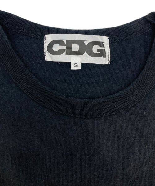 CDG（シーディージー）CDG (シーディージー) L/S Layered Shirt ブラック サイズ:Sの古着・服飾アイテム