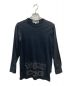 CDG（シーディージー）の古着「L/S Layered Shirt」｜ブラック