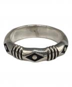 Jennifer Curtisジェニファー・カーティス）の古着「スタンプワークリング」｜シルバー