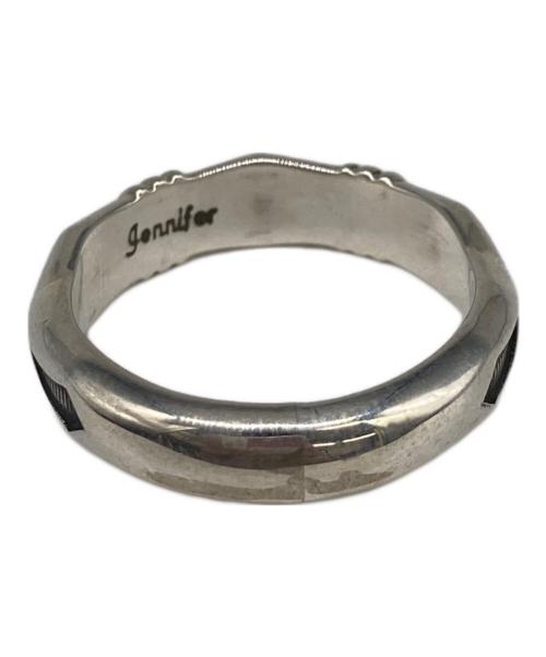 Jennifer Curtis（ジェニファー・カーティス）Jennifer Curtis (ジェニファー・カーティス) スタンプワークリング シルバー サイズ:-の古着・服飾アイテム