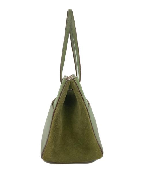 J&M DAVIDSON（ジェイ＆エム デヴィッドソン）J&M DAVIDSON (ジェイ＆エム デヴィッドソン) 2×4バケットバッグ オリーブの古着・服飾アイテム