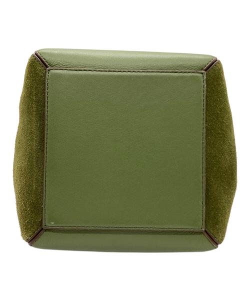 J&M DAVIDSON（ジェイ＆エム デヴィッドソン）J&M DAVIDSON (ジェイ＆エム デヴィッドソン) 2×4バケットバッグ オリーブの古着・服飾アイテム