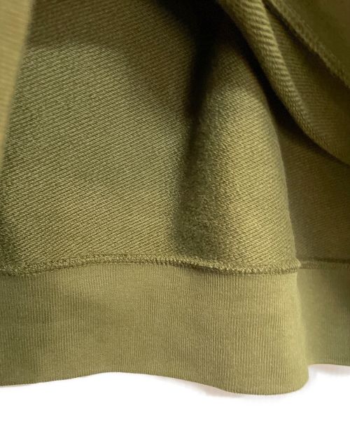 LOEWE（ロエベ）LOEWE (ロエベ) エンブロイダリーロゴクルーネックスウェット カーキ サイズ:Sの古着・服飾アイテム
