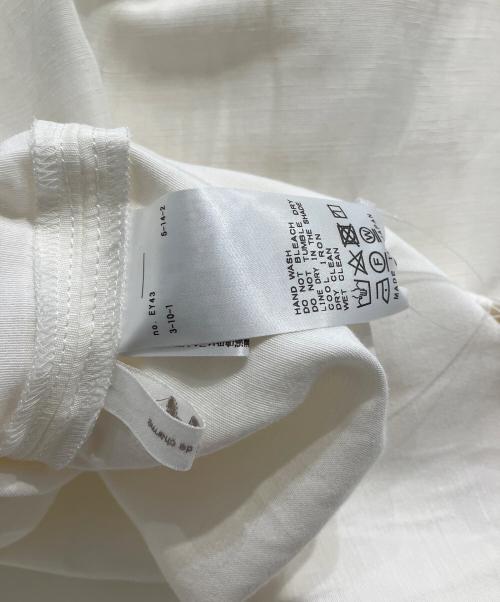 Plage（プラージュ）Plage (プラージュ) ギャザースリーブドレス ホワイト サイズ:36 未使用品の古着・服飾アイテム