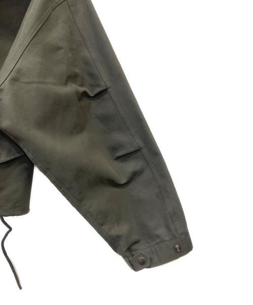MACPHEE（マカフィー）MACPHEE (マカフィー) コットンダブルクロスフーデッドブルゾン カーキ サイズ:36の古着・服飾アイテム
