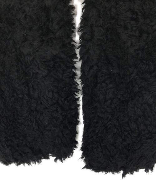 theory luxe（セオリーリュクス）theory luxe (セオリーリュクス) テディベアボアコート ブラック サイズ:SIZE 38の古着・服飾アイテム