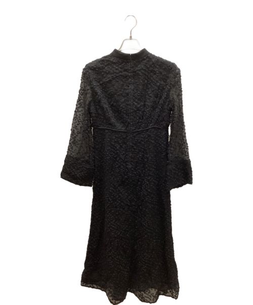 CLANE（クラネ）CLANE (クラネ) スノードットジャガードワンピース ブラック サイズ:size1の古着・服飾アイテム