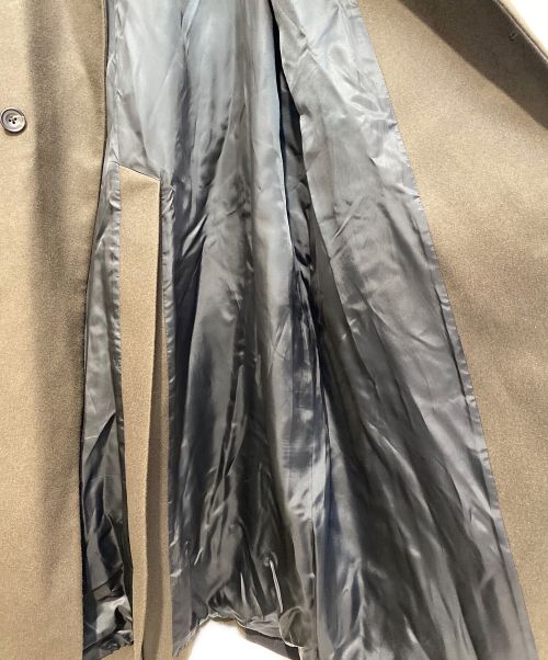 stein（シュタイン）stein (シュタイン) OVERSIZED MAXI-LENGTH DOUBLE BREASTED COAT（オーバーサイズマキシ丈ダブルブレストコート） オリーブ×ブラック サイズ:Mの古着・服飾アイテム