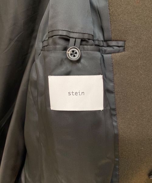 stein（シュタイン）stein (シュタイン) OVERSIZED MAXI-LENGTH DOUBLE BREASTED COAT（オーバーサイズマキシ丈ダブルブレストコート） オリーブ×ブラック サイズ:Mの古着・服飾アイテム