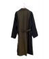 中古・古着 stein (シュタイン) OVERSIZED MAXI-LENGTH DOUBLE BREASTED COAT（オーバーサイズマキシ丈ダブルブレストコート） オリーブ×ブラック サイズ:M：95000円