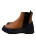 3.1 phillip lim (スリーワンフィリップリム) VULCANIZED CHELSEA BOOTS ブラウン×ブラック サイズ:37：13000円