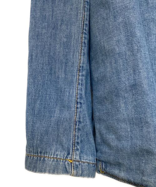 Maison Margiela（メゾンマルジェラ）Maison Margiela (メゾンマルジェラ) ノーカラーデニムジャケット サイズ:48の古着・服飾アイテム
