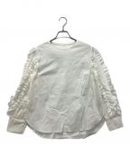 trefleトレフル）の古着「NEWホイップブラウス」｜ホワイト