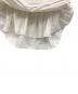 中古・古着 CLANE (クラネ) FRILL TIERED SKIRT ホワイト サイズ:2：6000円
