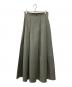 CLANE（クラネ）の古着「ハイウエストボリュームマキシ スカート」｜グレー