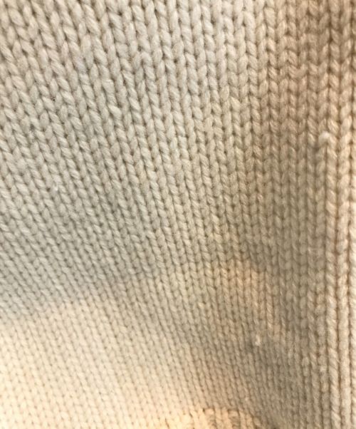 PERVERZE（パーバーズ）PERVERZE (パーバーズ) Crash Boxy Knit Vest アイボリー サイズ:Fの古着・服飾アイテム