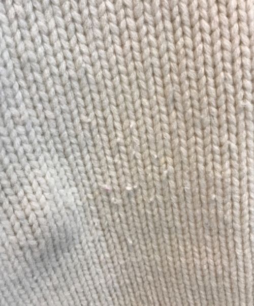 PERVERZE（パーバーズ）PERVERZE (パーバーズ) Crash Boxy Knit Vest アイボリー サイズ:Fの古着・服飾アイテム